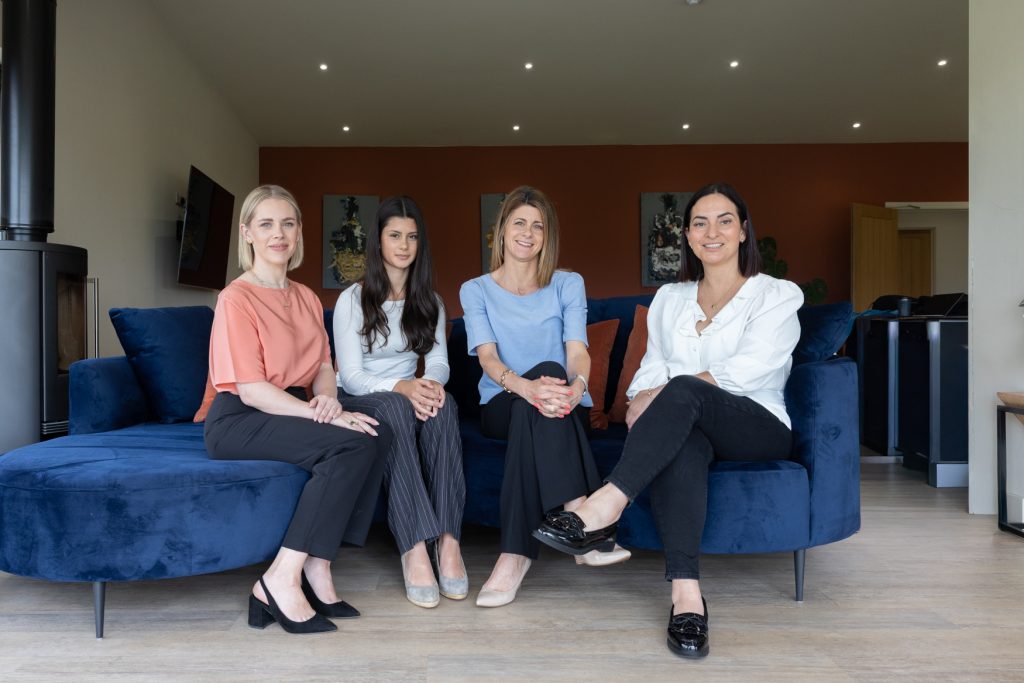 Headshots and office style photographs of a PR firm in Suffolk